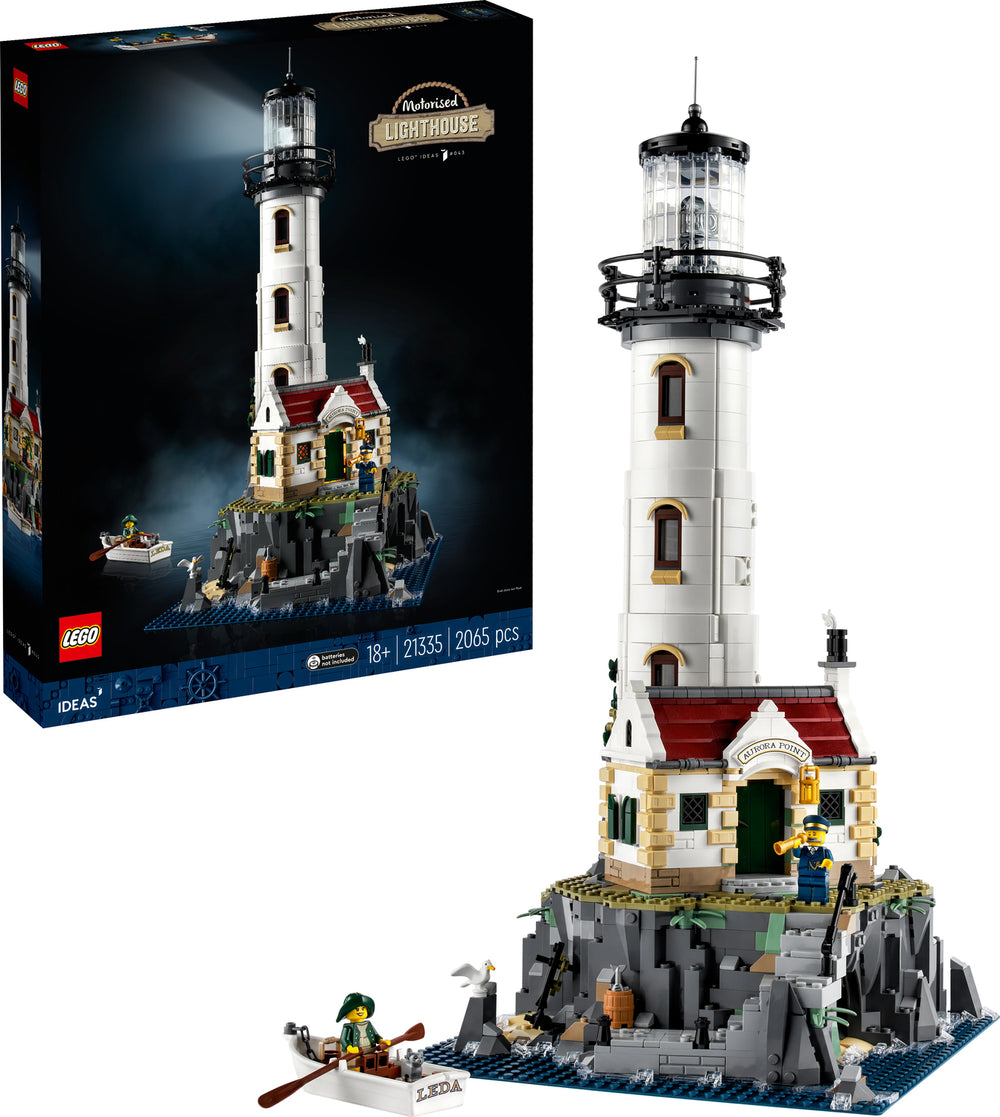 LEGO® Ideas Motorised Lighthouse Set for Adults