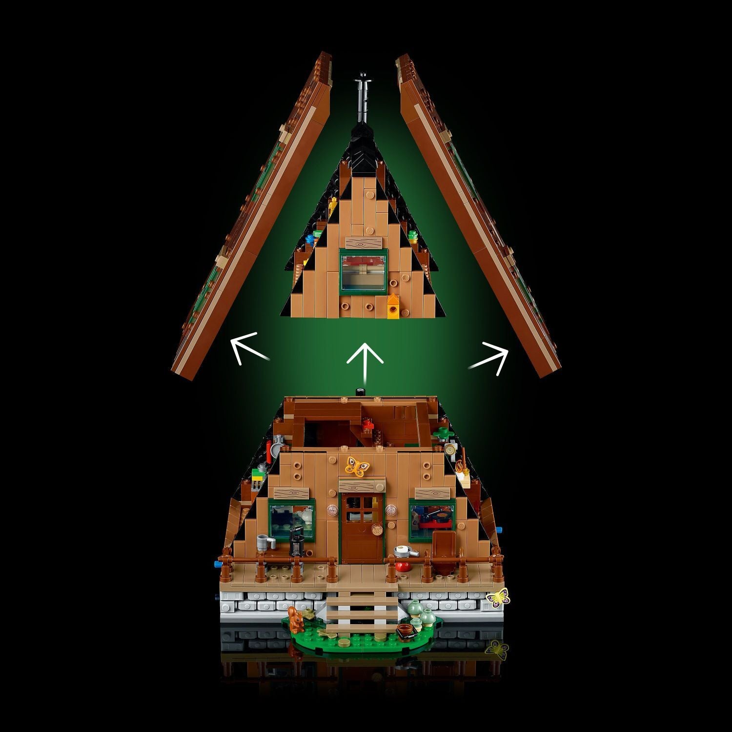 LEGO® Ideas: A-Frame Cabin