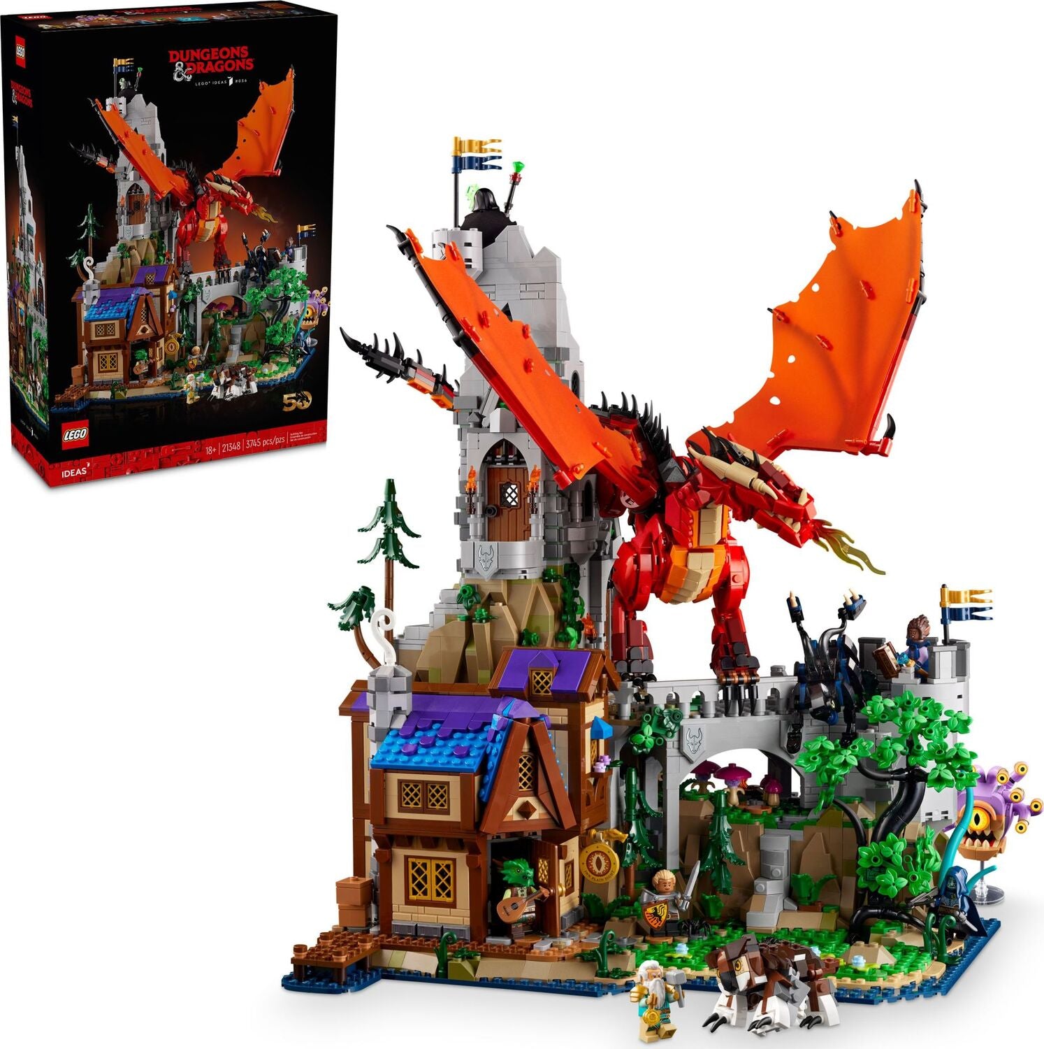 LEGO Ideas: Dungeons & Dragons: Red Dragon's Tale