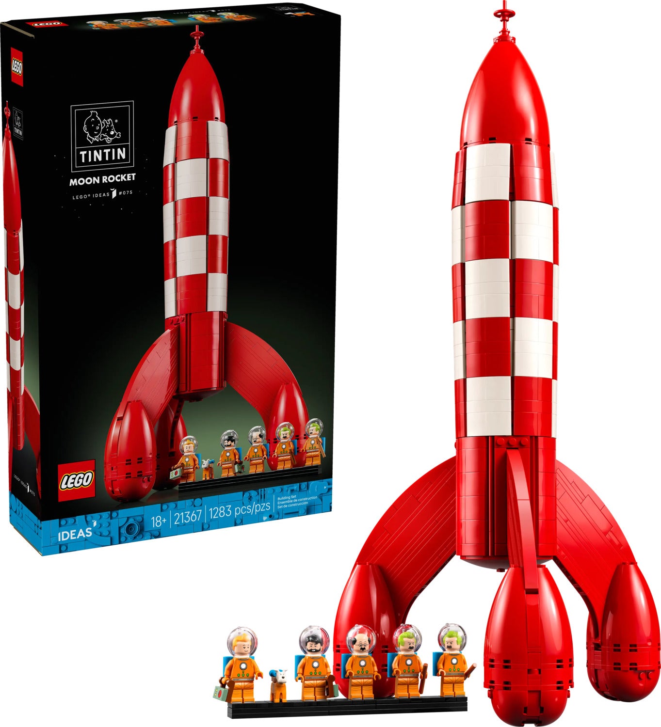 LEGO® Ideas Tintin® Moon Rocket