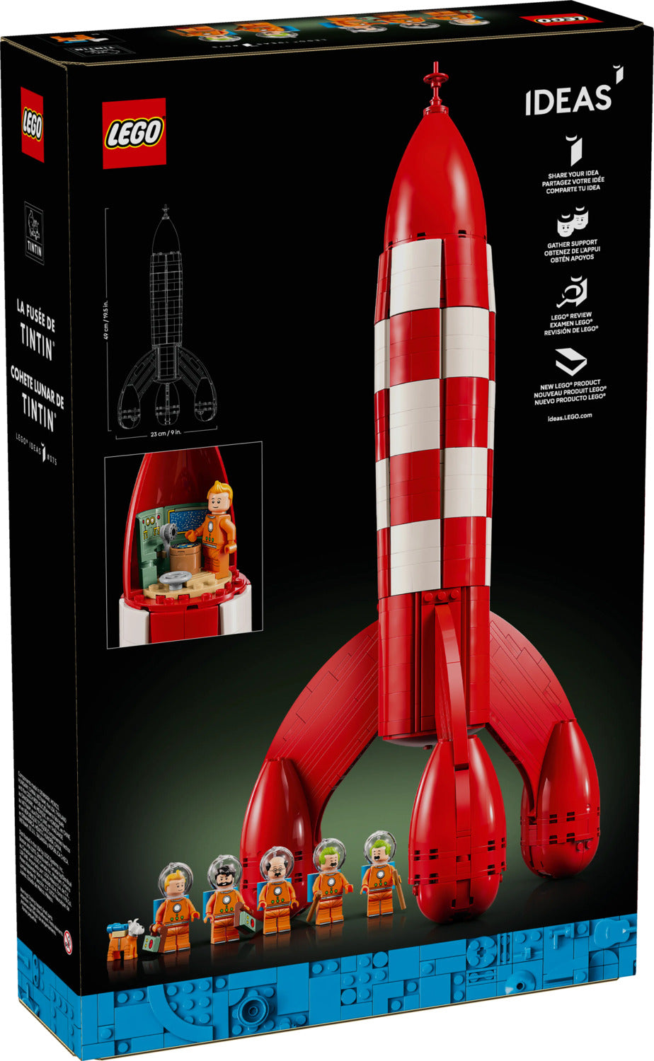 LEGO® Ideas Tintin® Moon Rocket