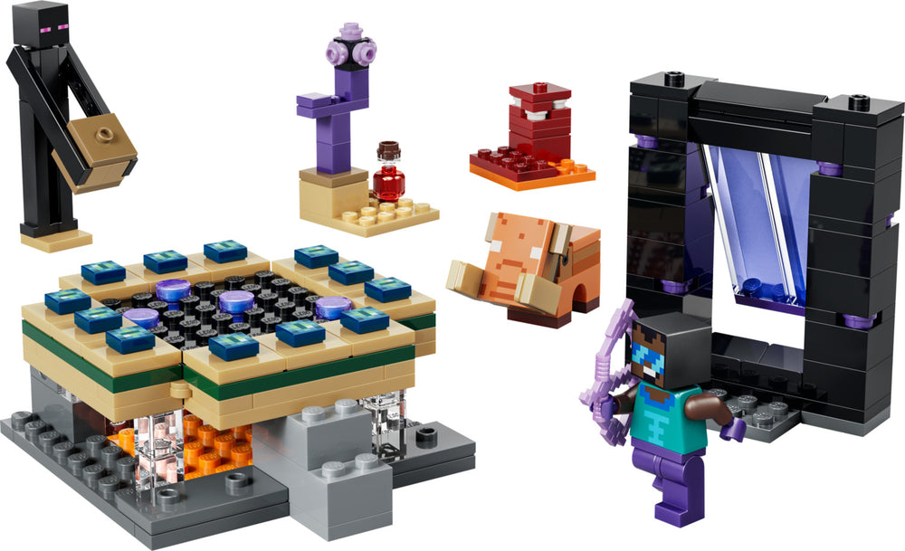LEGO Minecraft: Nether & End Portal Journey