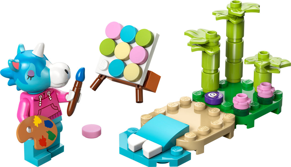 LEGO Animal Crossing: Julian's Beach Painting