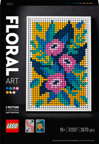 LEGO ART Floral Art 3in1 Crafts Set