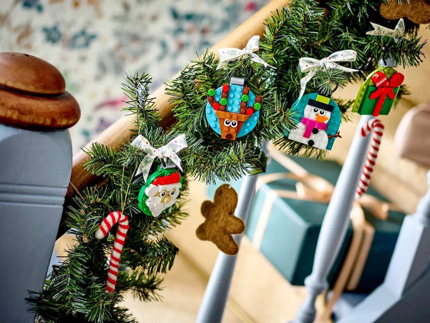 LEGO Christmas Ornament Selection