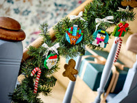 LEGO Christmas Ornament Selection