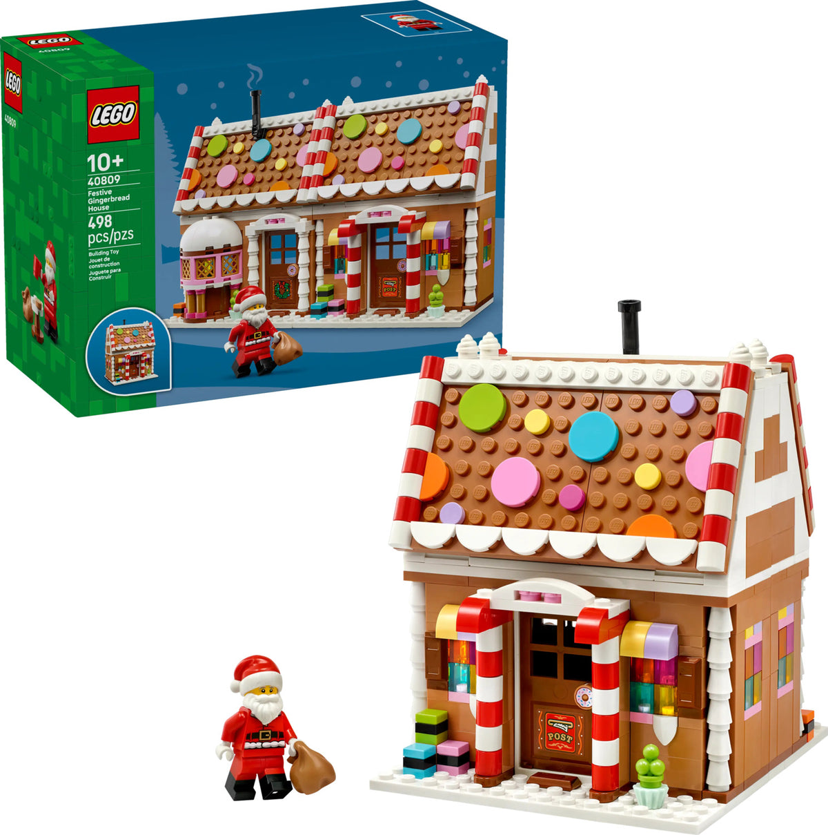 LEGO® Festive Gingerbread House