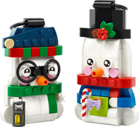 LEGO® Snowman Ornaments
