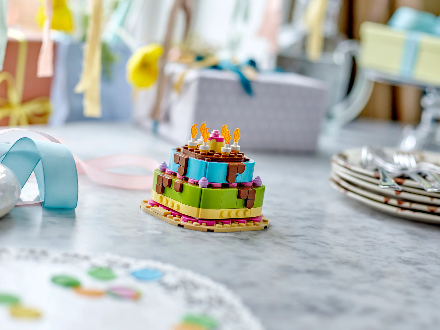 LEGO® Birthday Party Cake