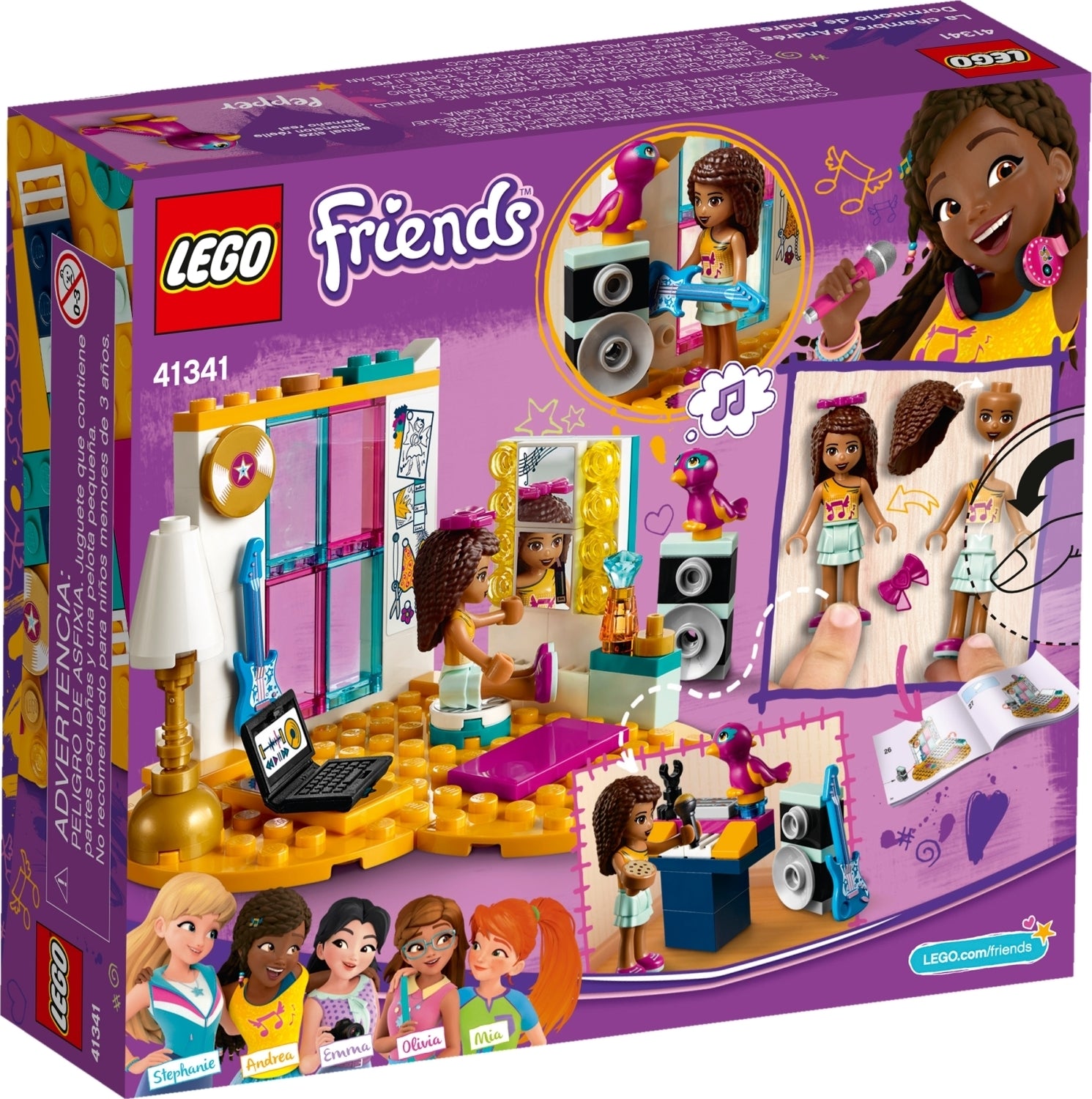 LEGO® Friends: Andrea's Bedroom
