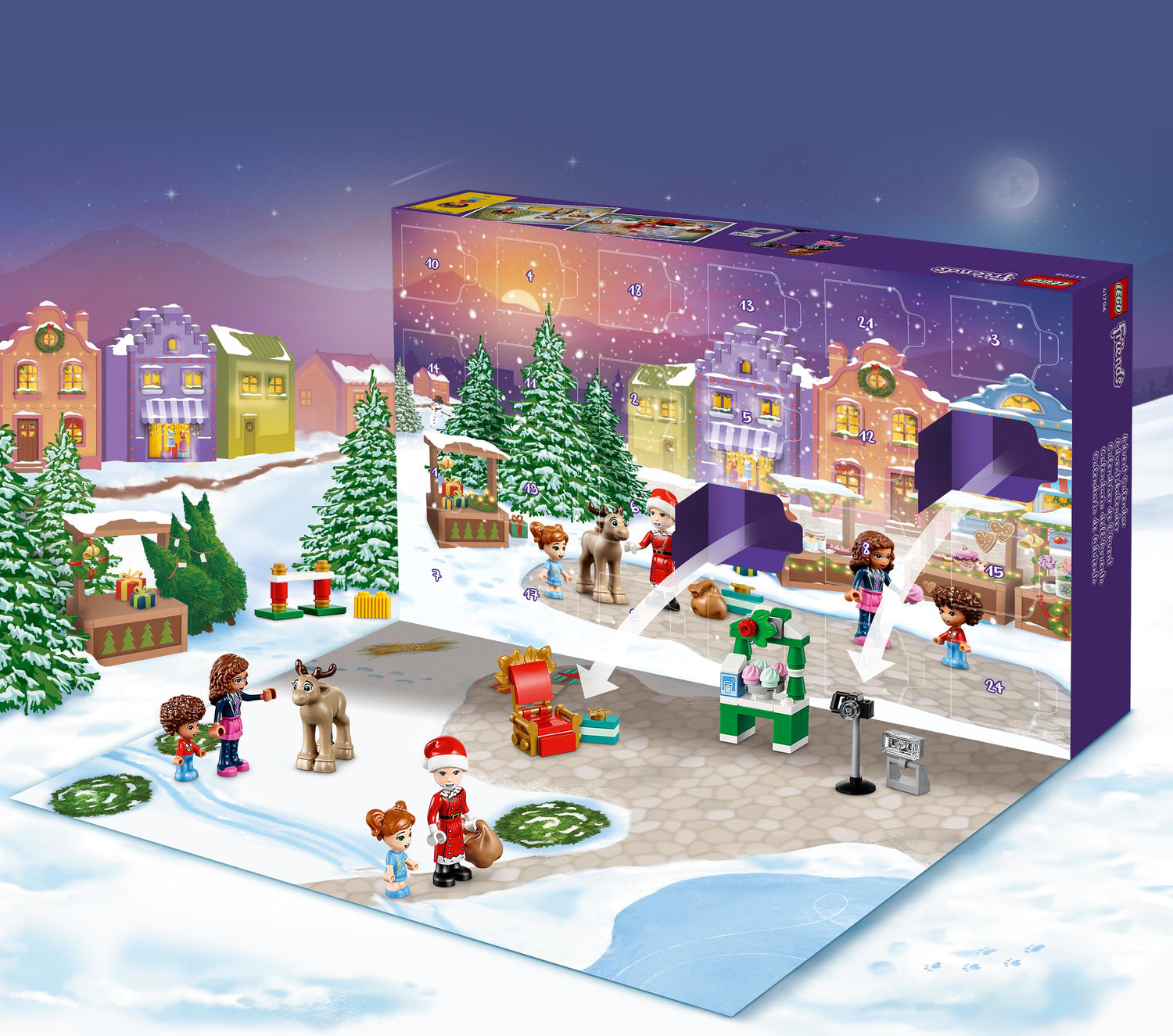 LEGO Friends Advent Calendar 2022 Set for Kids