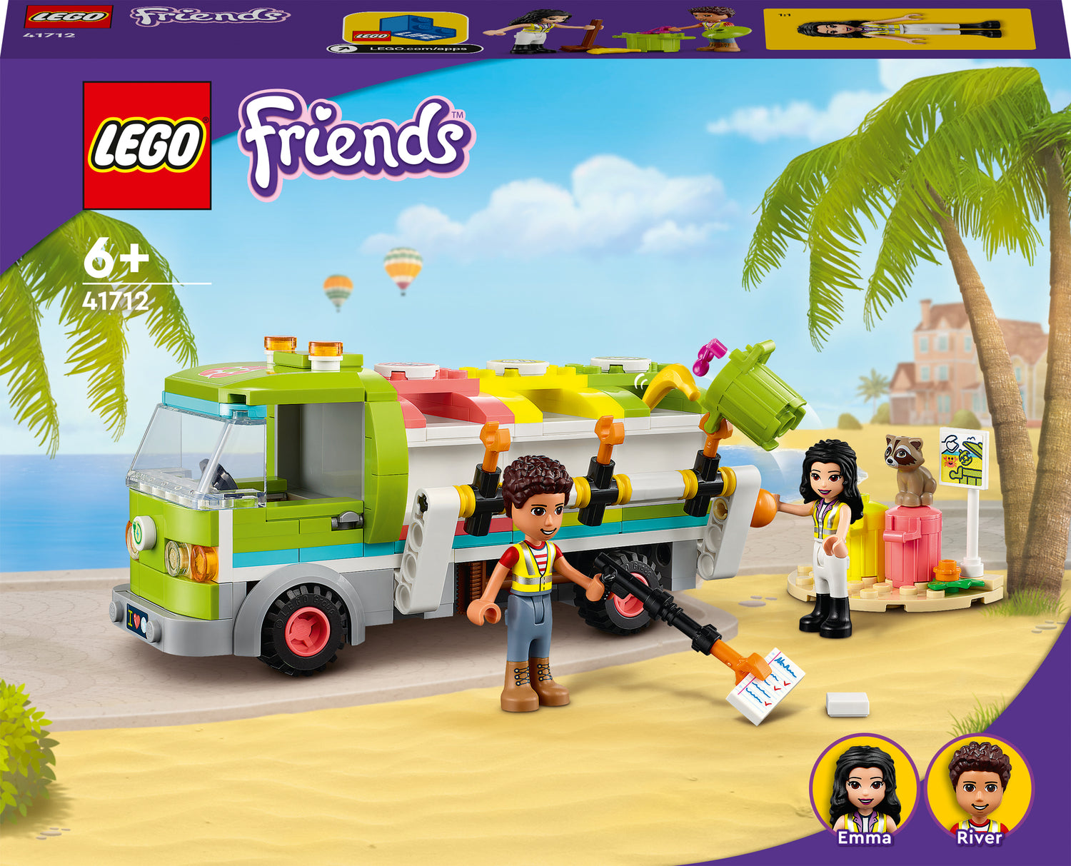 LEGO Friends Recycling Truck Educational Toy