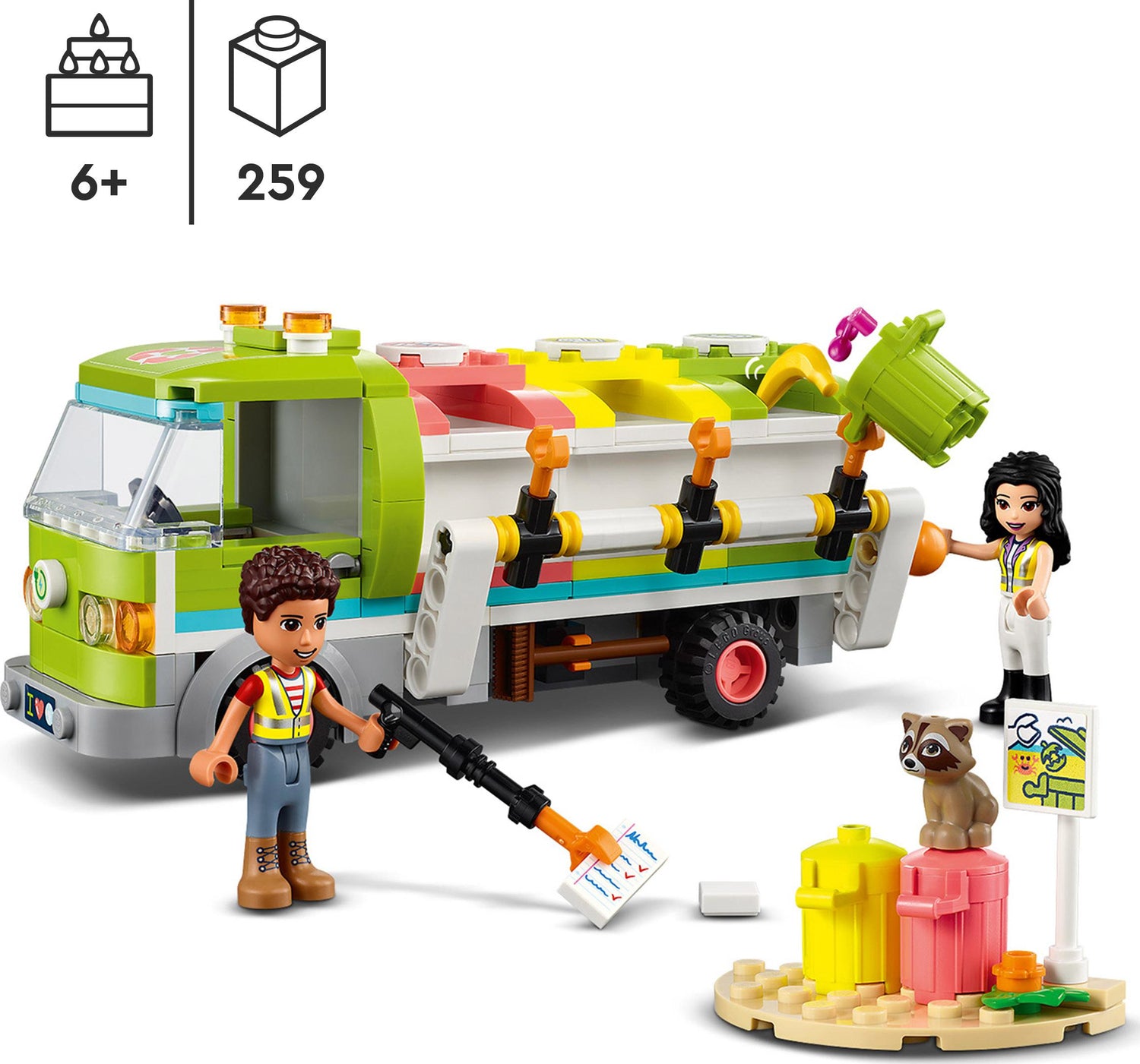 LEGO Friends Recycling Truck Educational Toy