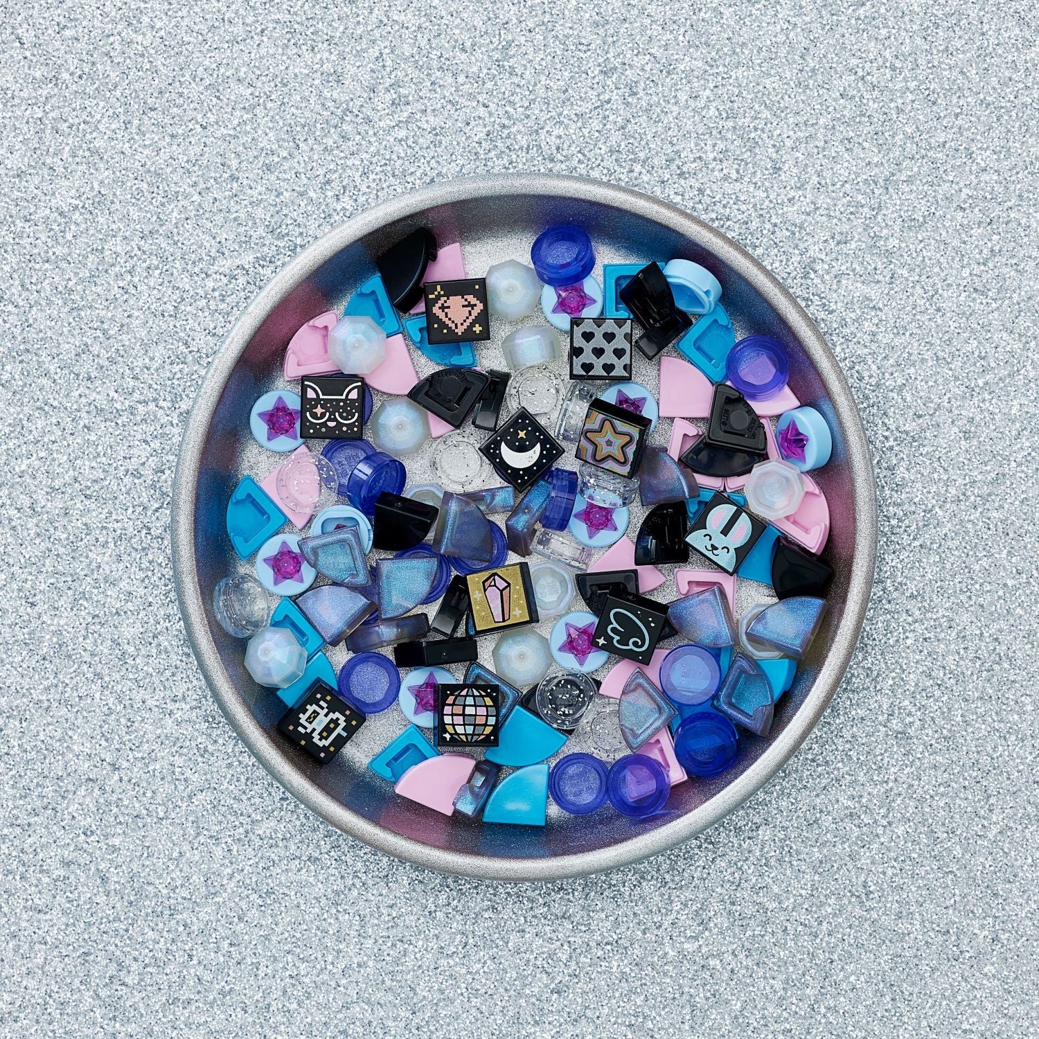 トミー　8点セット LEGO® Dots Extra DOTS Series 8 – Glitter and Shine 41803 – Awesome