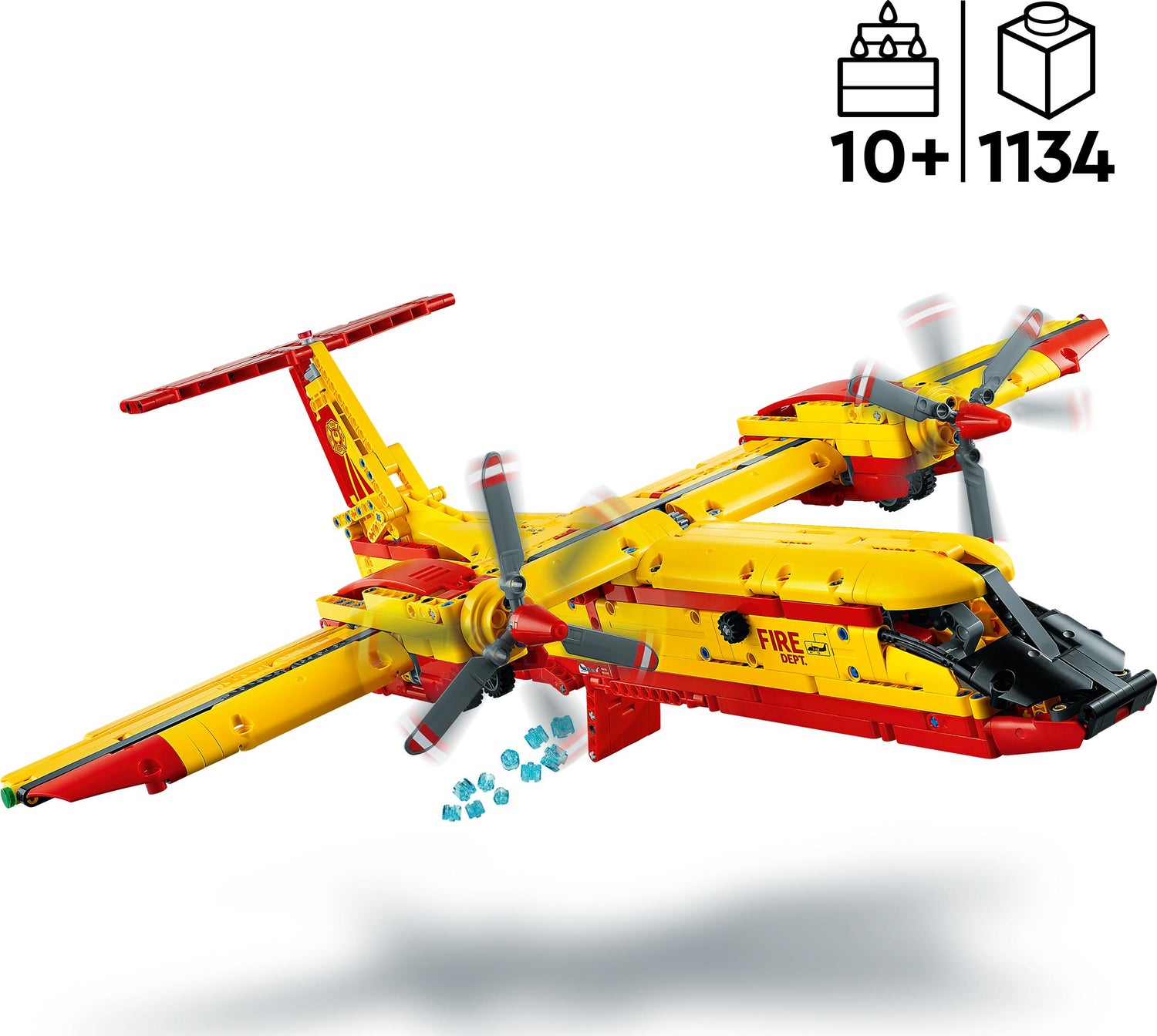 LEGO® Technic Firefighter Aircraft Plane Set