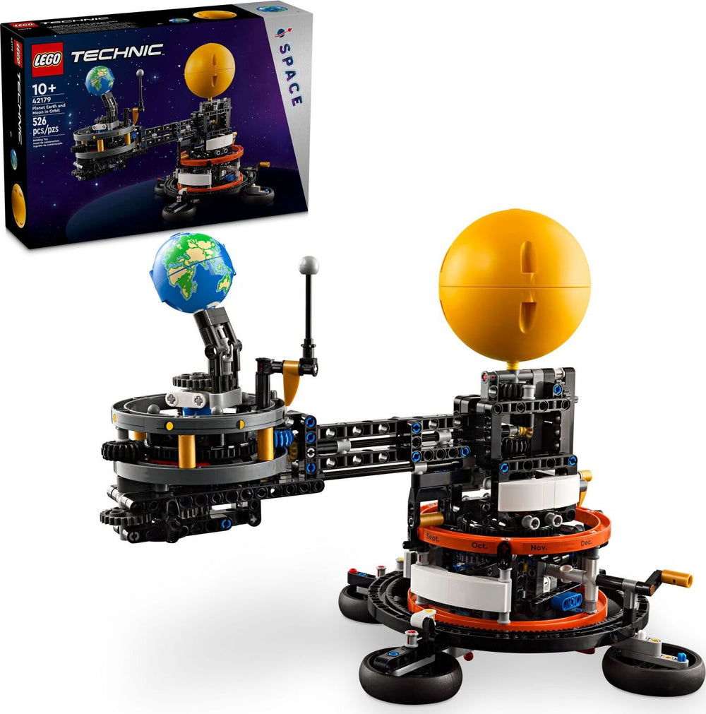 LEGO® Technic: Planet Earth and Moon in Orbit