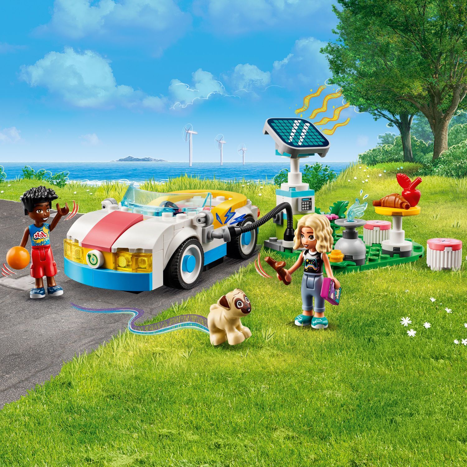 LEGO® Friends: Electric Car and Charger 42609 – Awesome Toys & Gifts