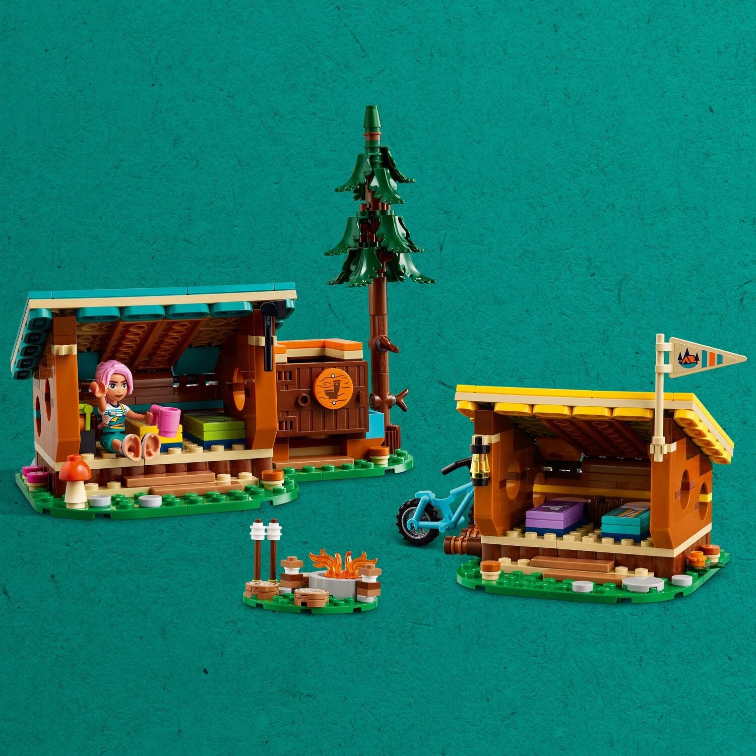 LEGO® Friends: Adventure Camp Cozy Cabins 42624 – Awesome Toys & Gifts
