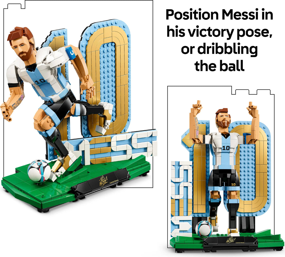 LEGO® Editions Lionel Messi – Soccer Legend