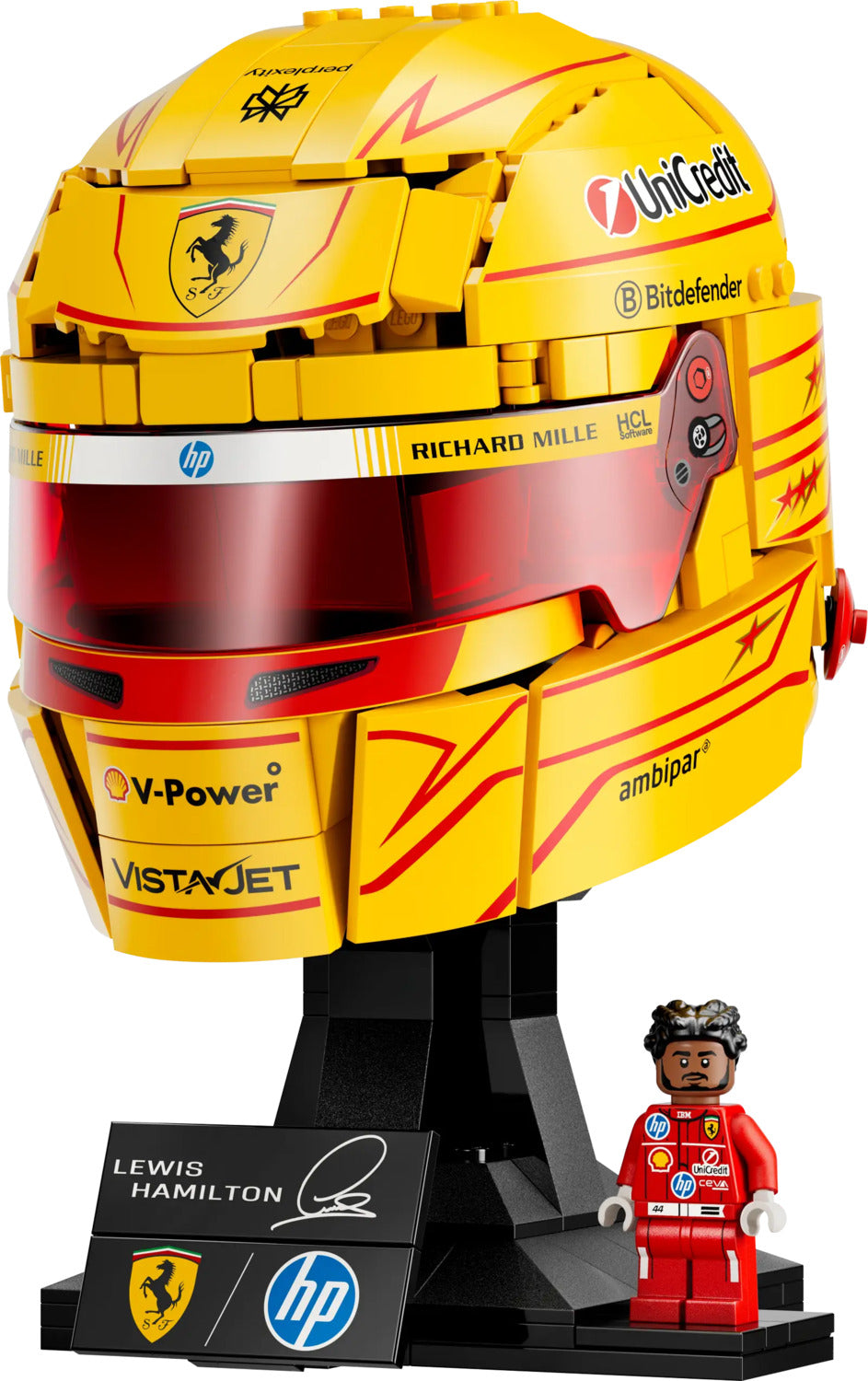 LEGO® Editions Scuderia Ferrari HP Lewis Hamilton Helmet