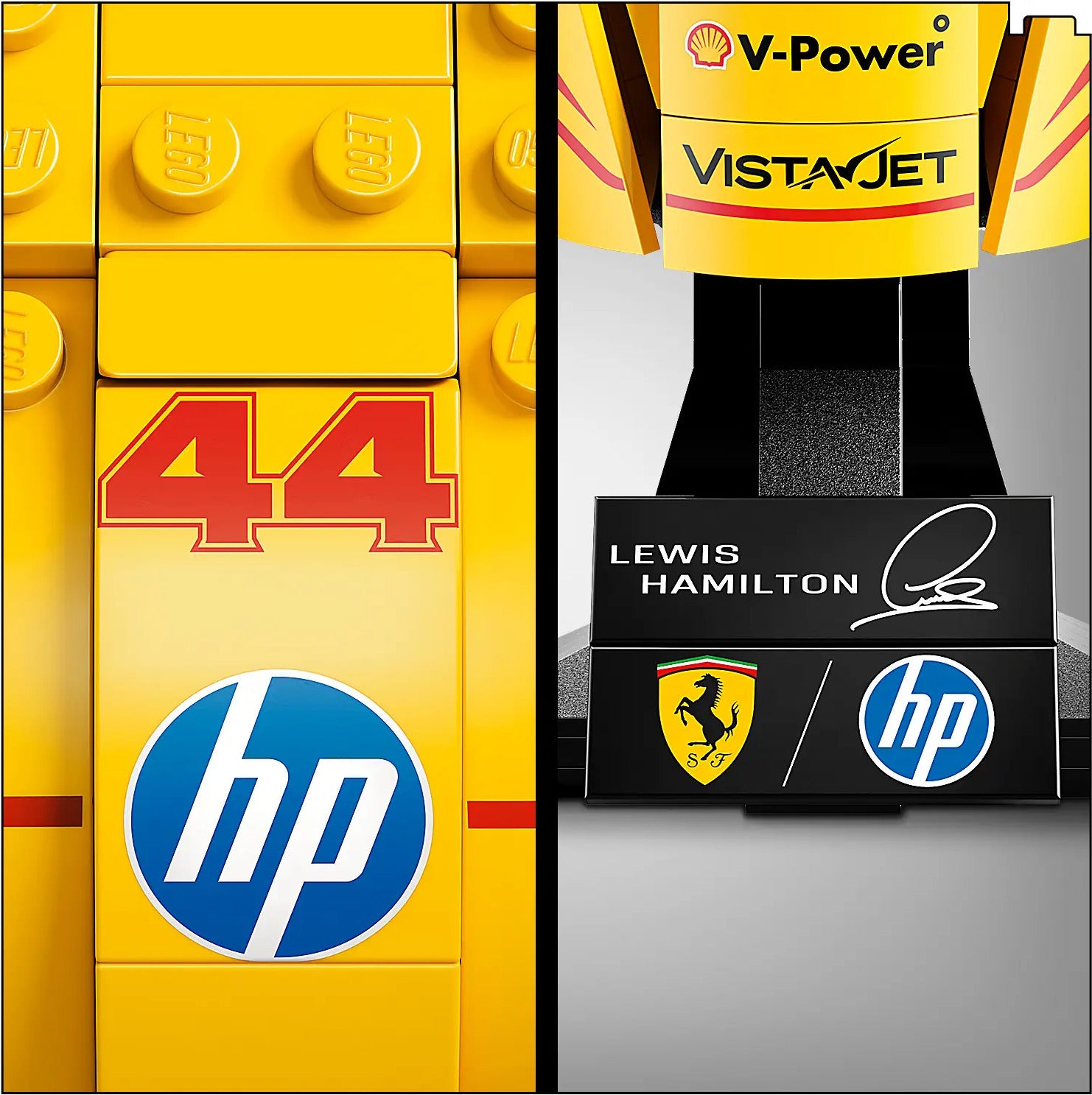 LEGO® Editions Scuderia Ferrari HP Lewis Hamilton Helmet