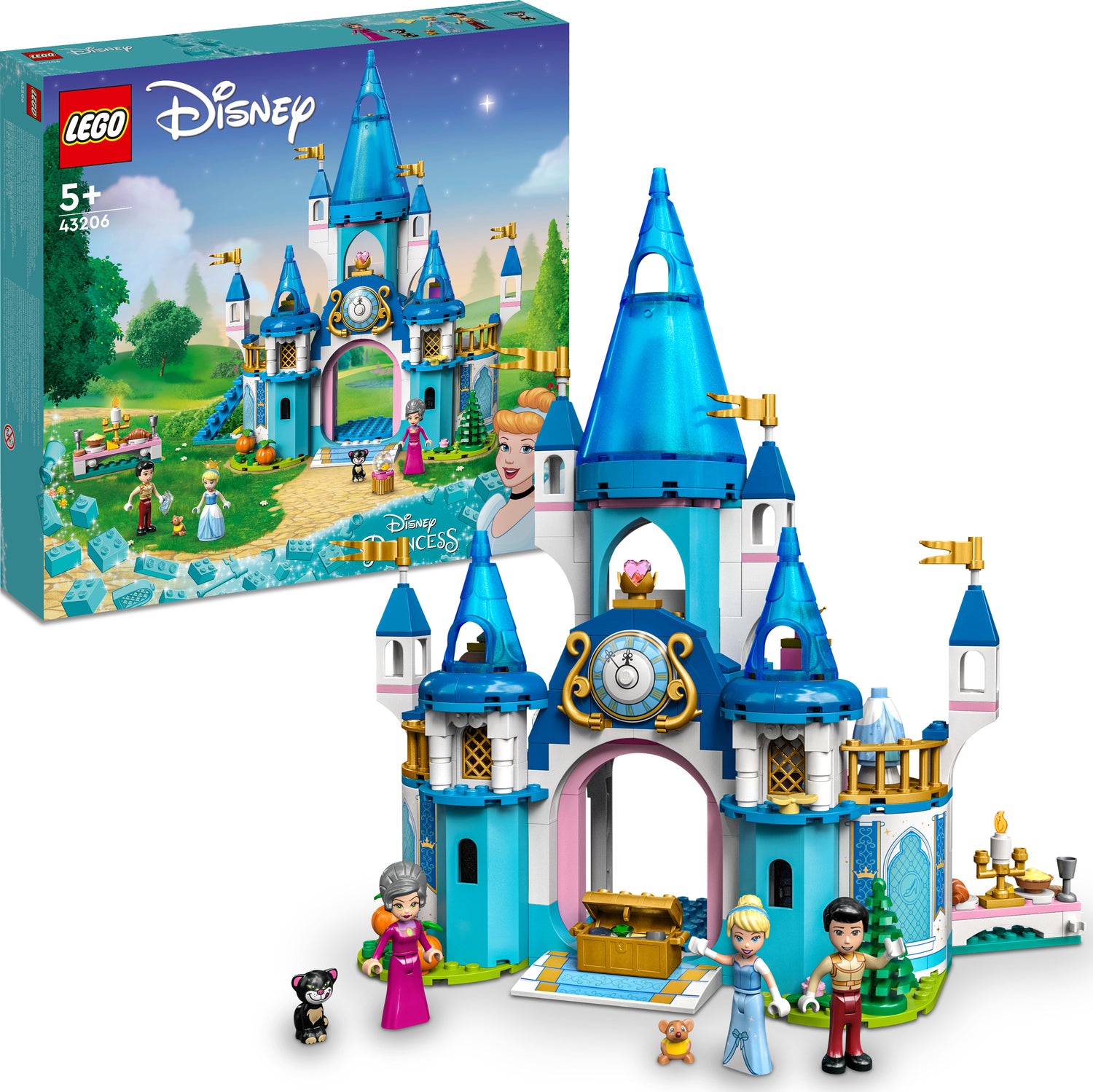 LEGO Disney Cinderella & Prince Charming's Castle Set