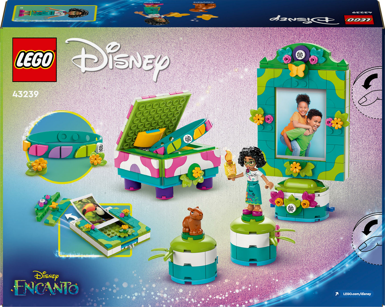 LEGO® Disney Encanto: Mirabel’s Photo Frame and Jewelry Box