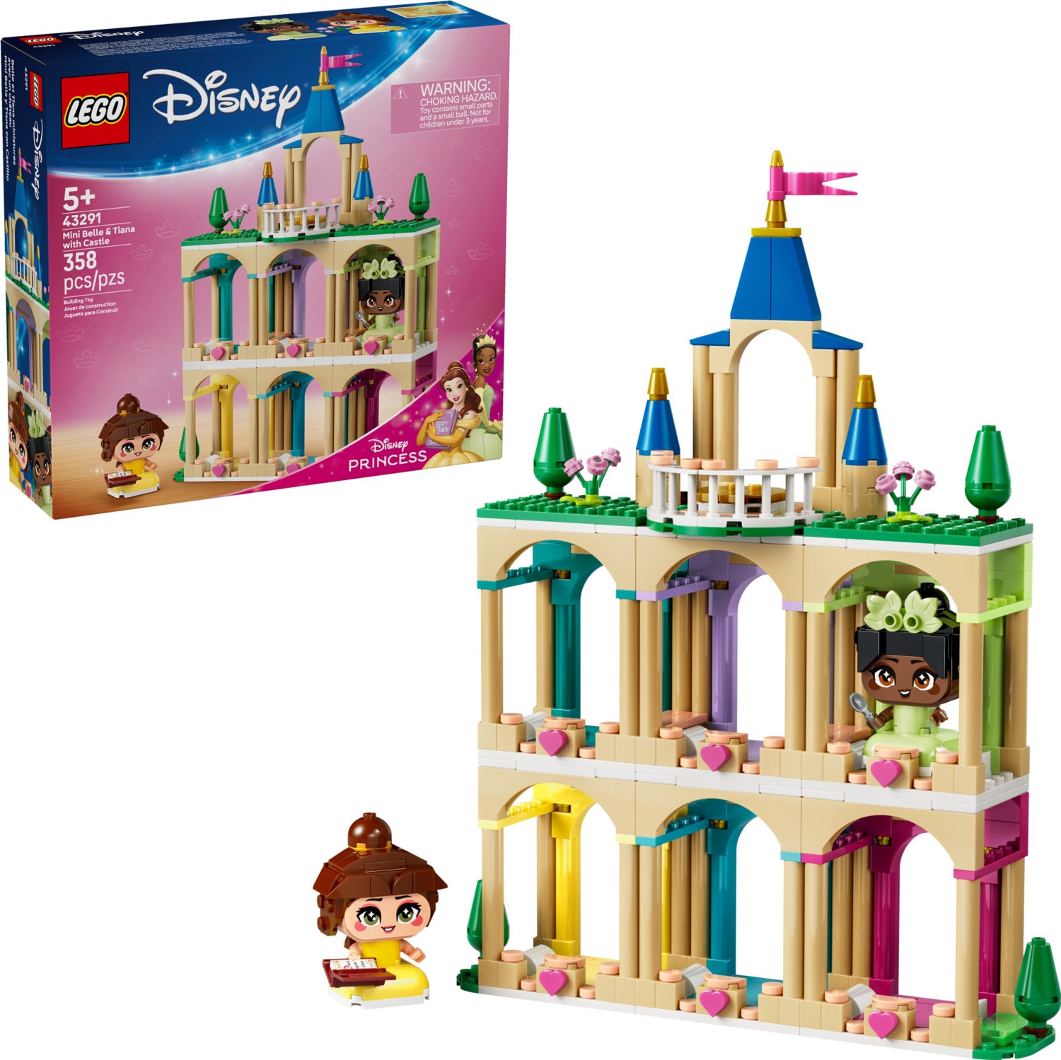 LEGO Disney Princess: Mini Belle & Tiana with Castle