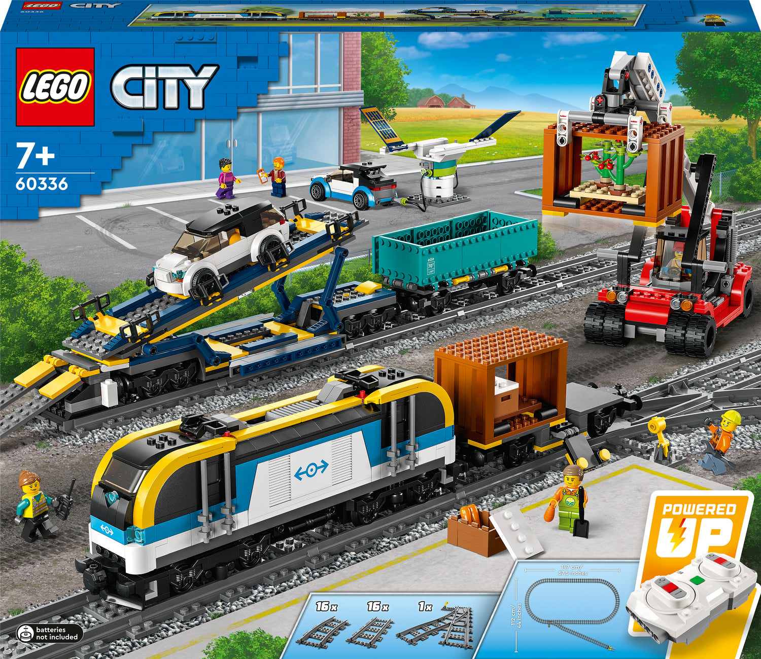 LEGO® City Freight Train Set Remote Control Toy