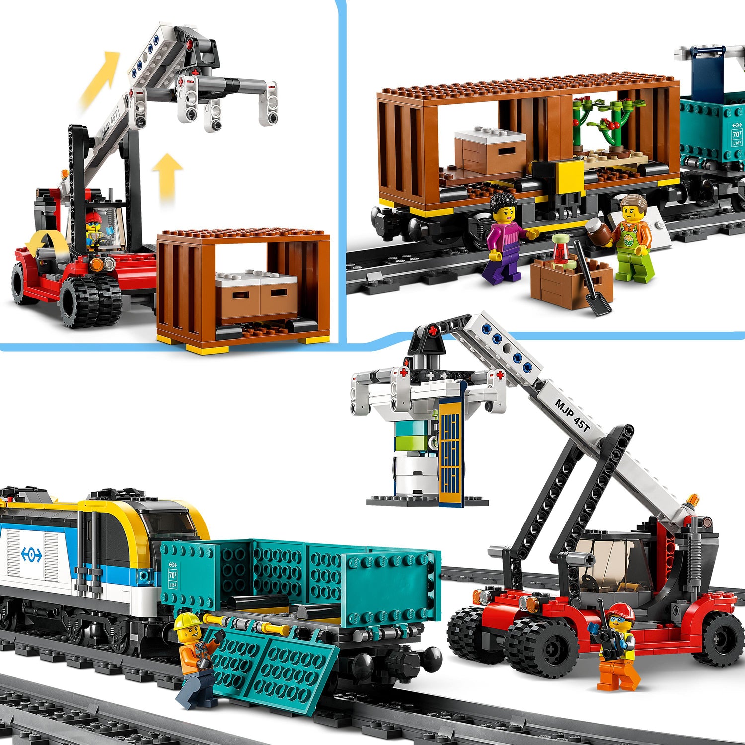 LEGO® City Freight Train Set Remote Control Toy