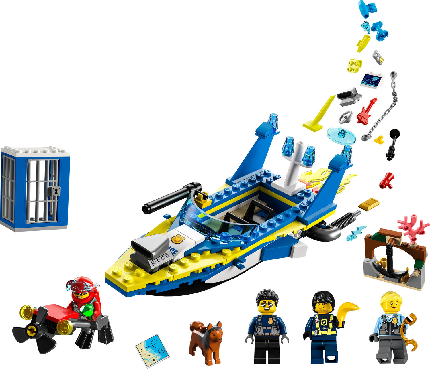 LEGO City Water Police Detective Missions Set