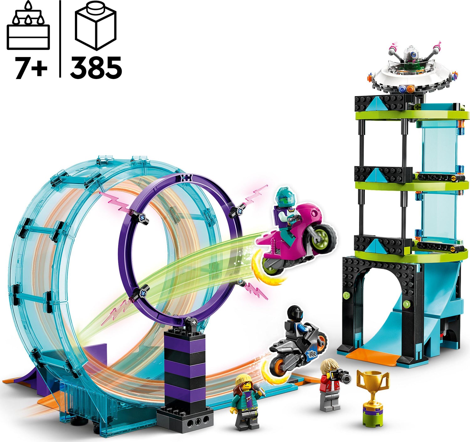 LEGO® City Stuntz Ultimate Stunt Riders Set