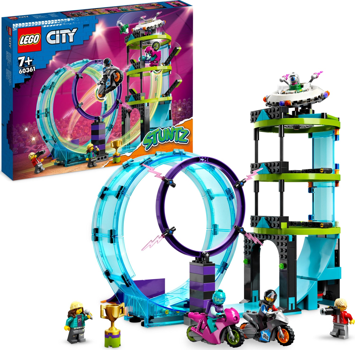 ロボット citynights Lego City Stuntz Ultimate Stunt Riders Set – Awesome Toys