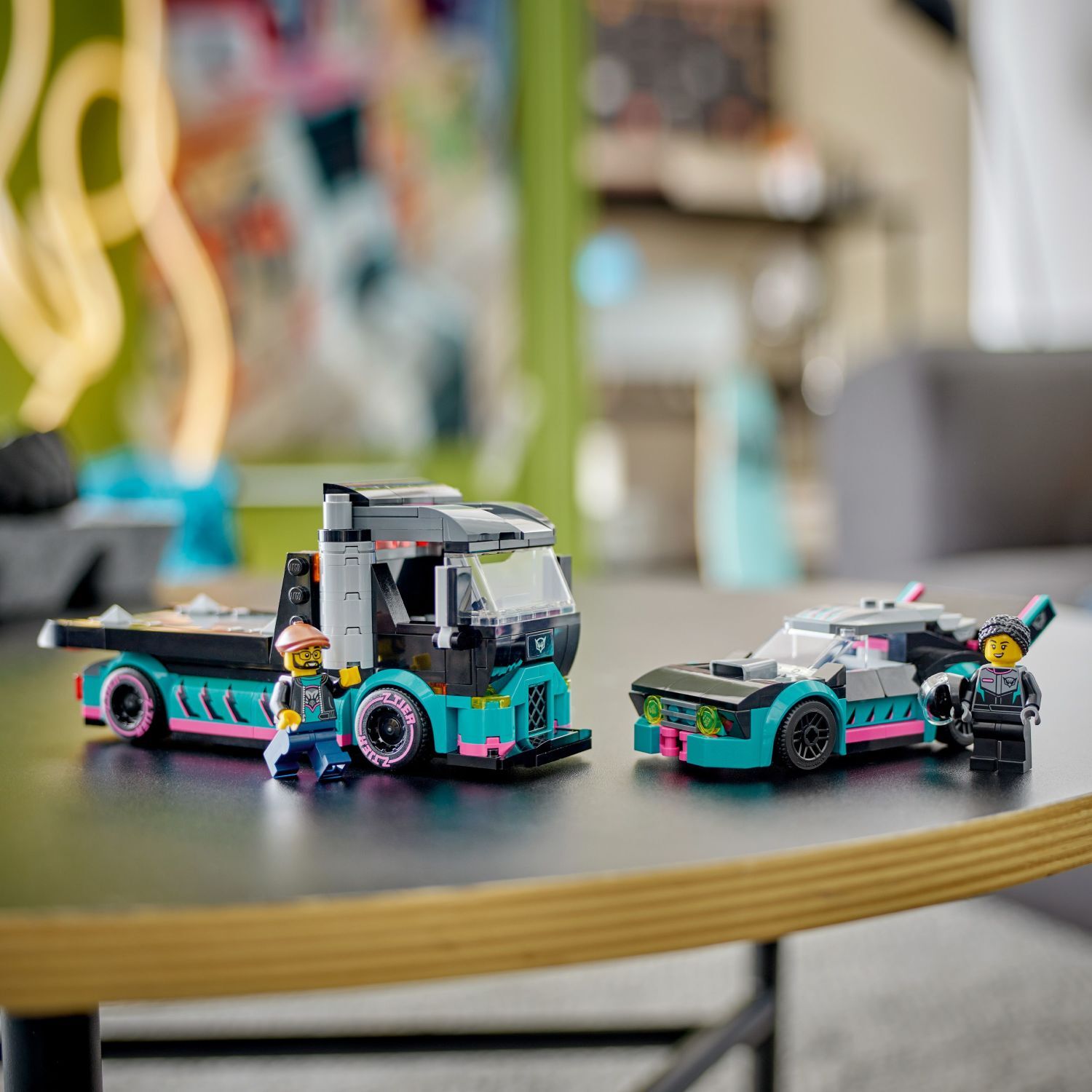 LEGO City Great Vehicles: Race Car and Car Carrier Truck