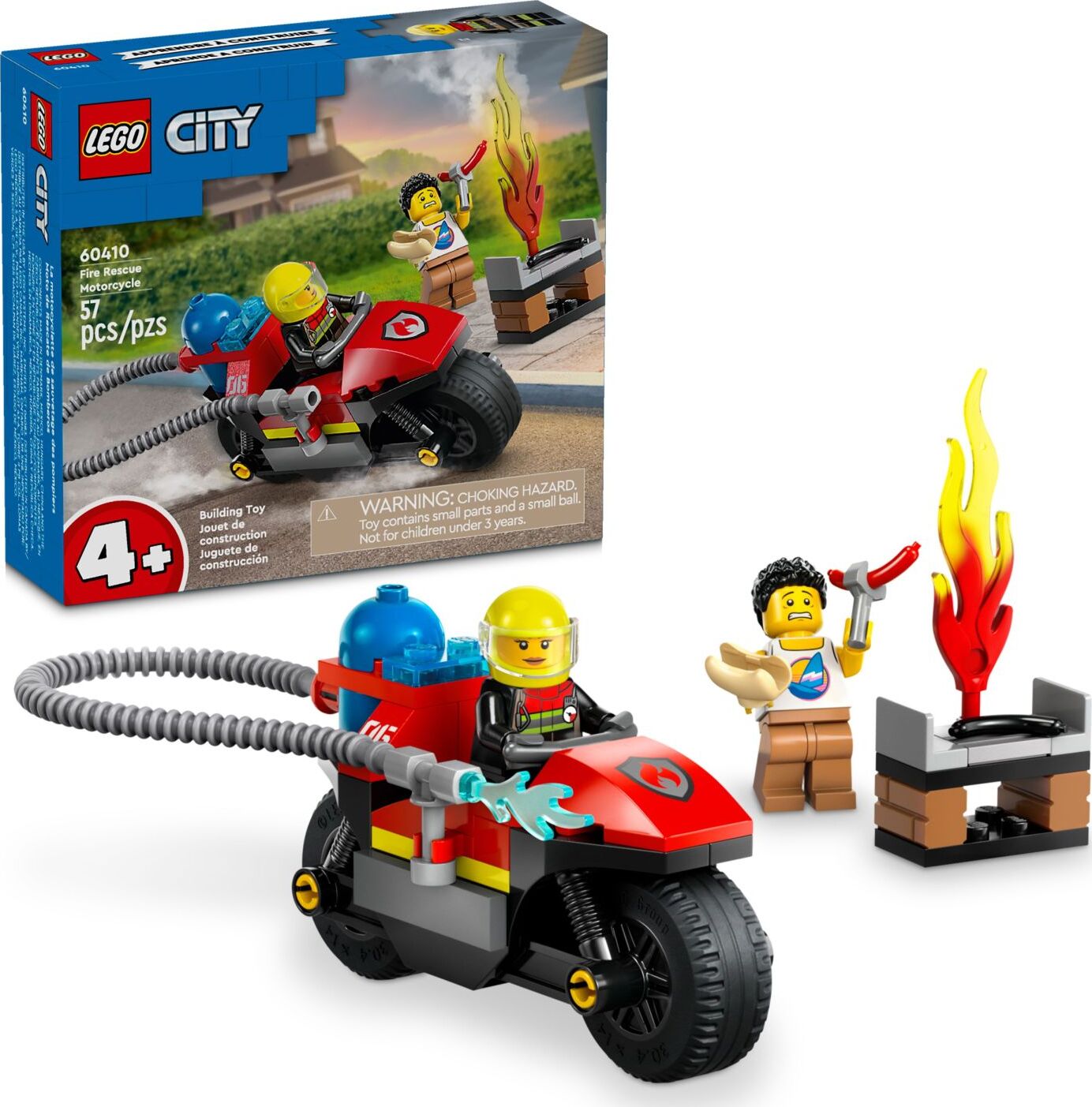 LEGO City Fire: Fire Rescue Motorcycle