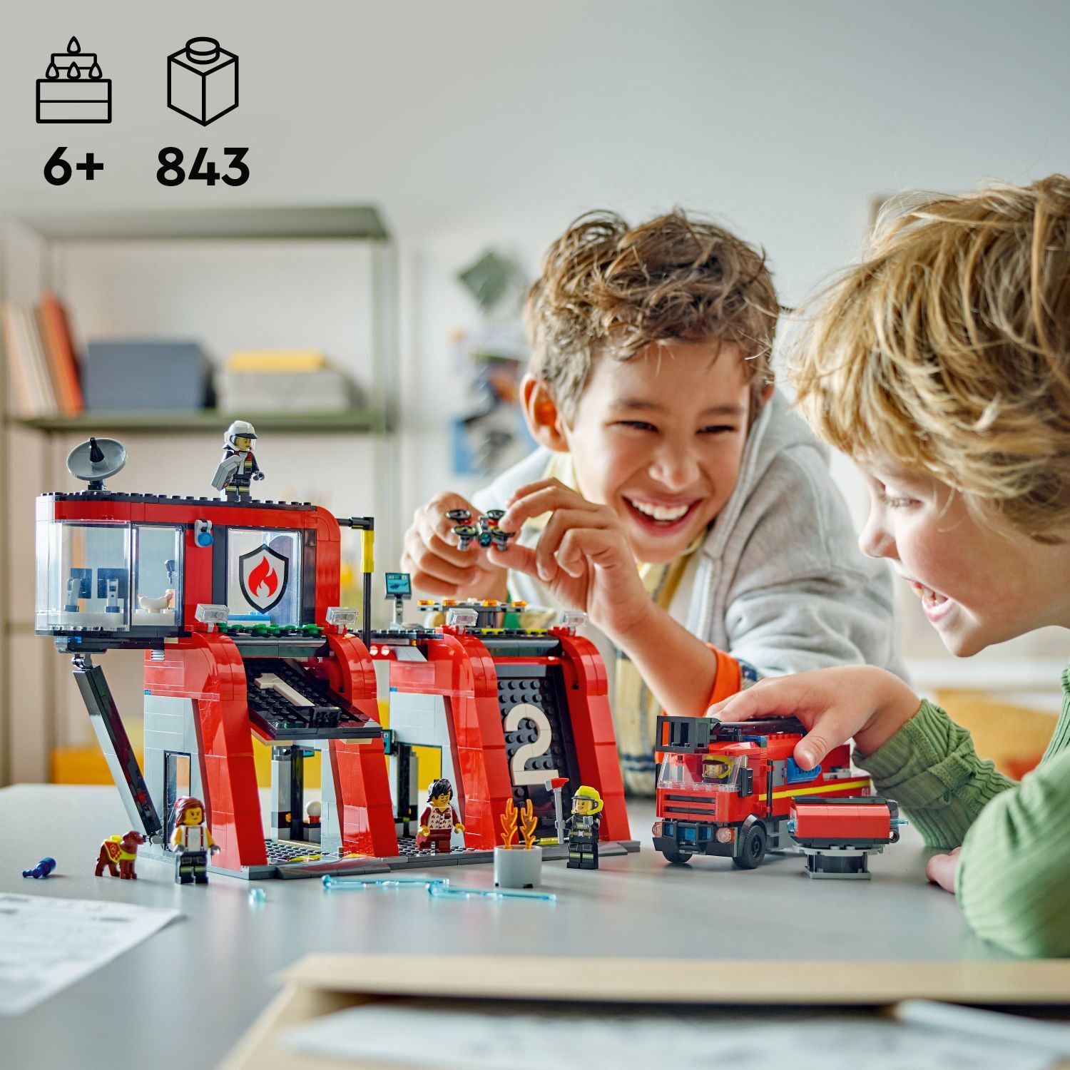 LEGO® City Fire: Fire Station with Fire Truck