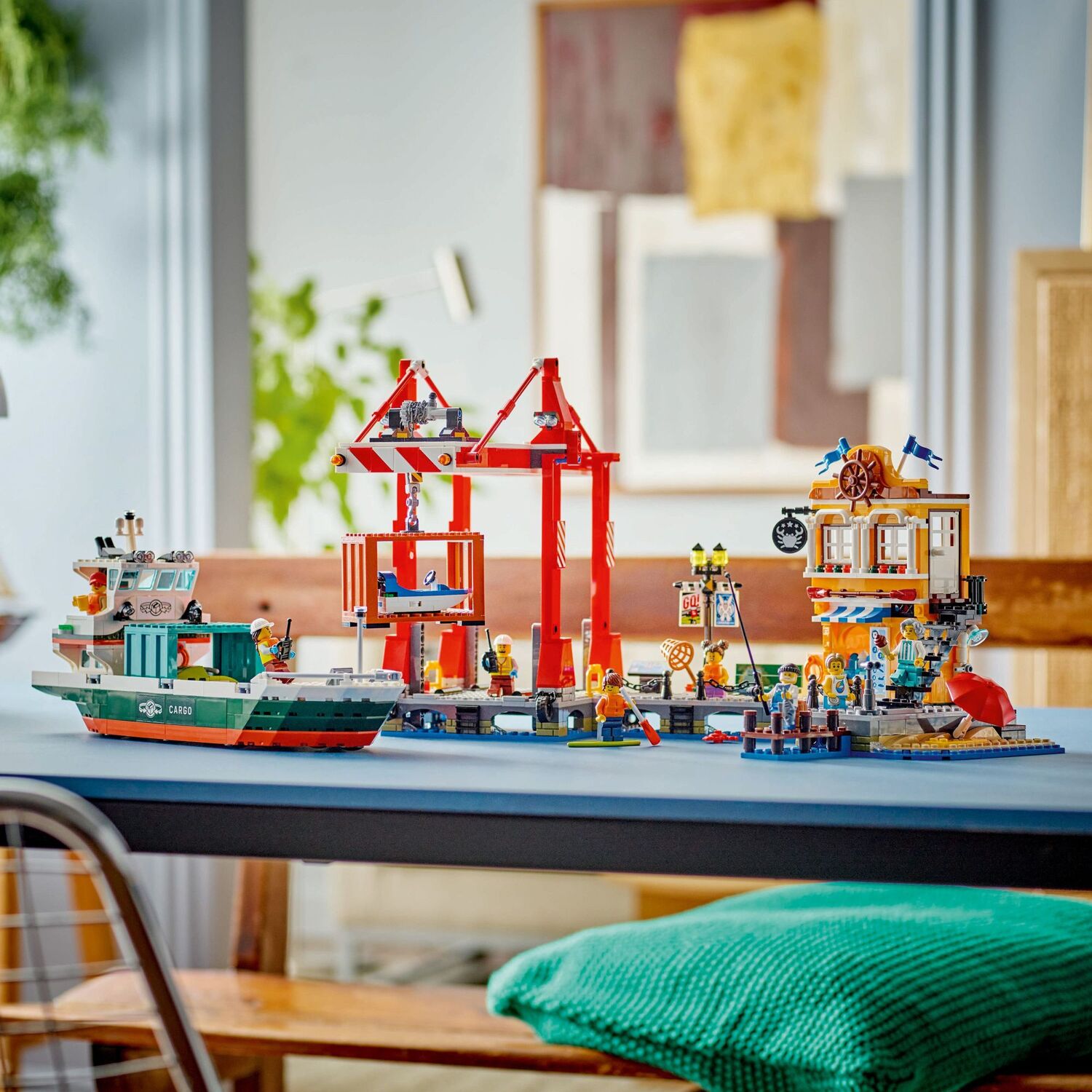 LEGO My City: Seaside Harbor with Cargo Ship