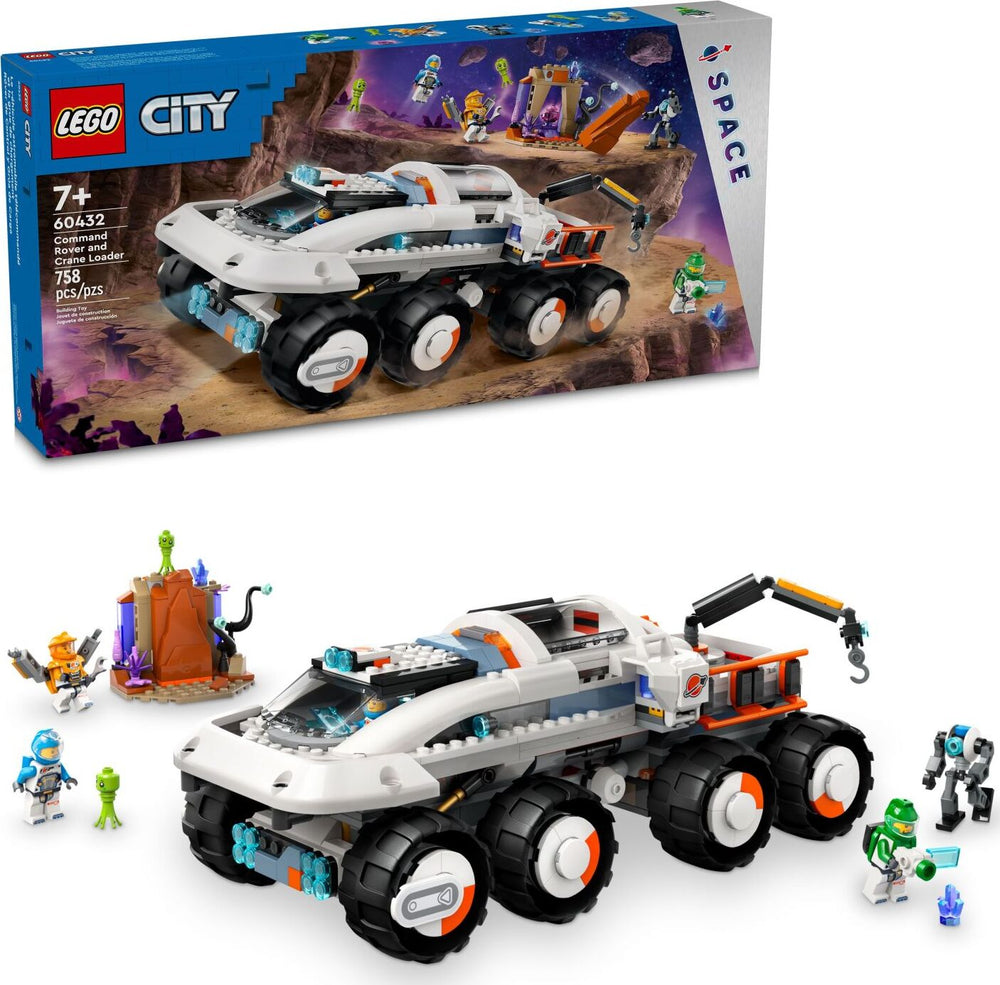 LEGO® City Space: Command Rover and Crane Loader