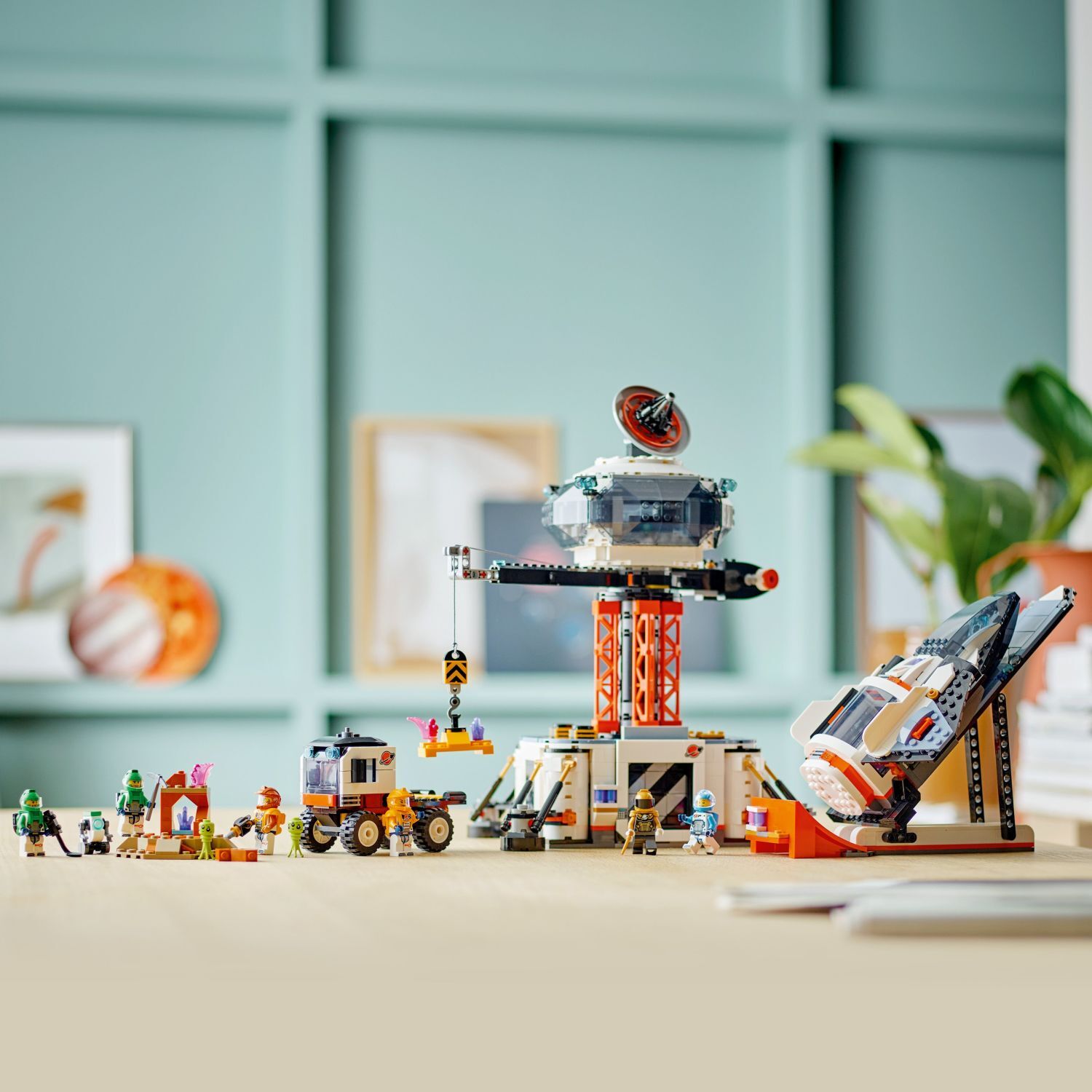 アースベータとスカイウォーかー LEGO® City Space: Space Base and Rocket Launchpad 60434 – Awesome
