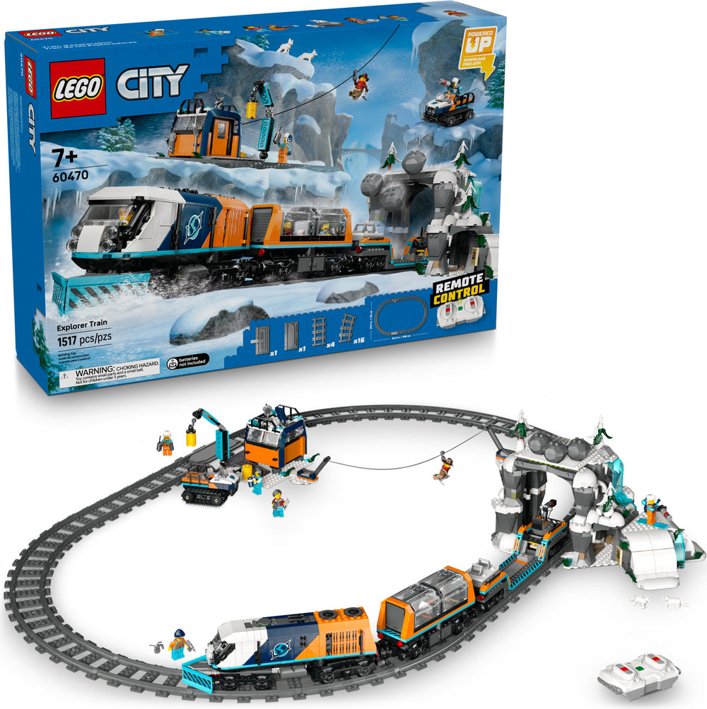 LEGO City Trains: Explorers' Arctic Polar Express Train