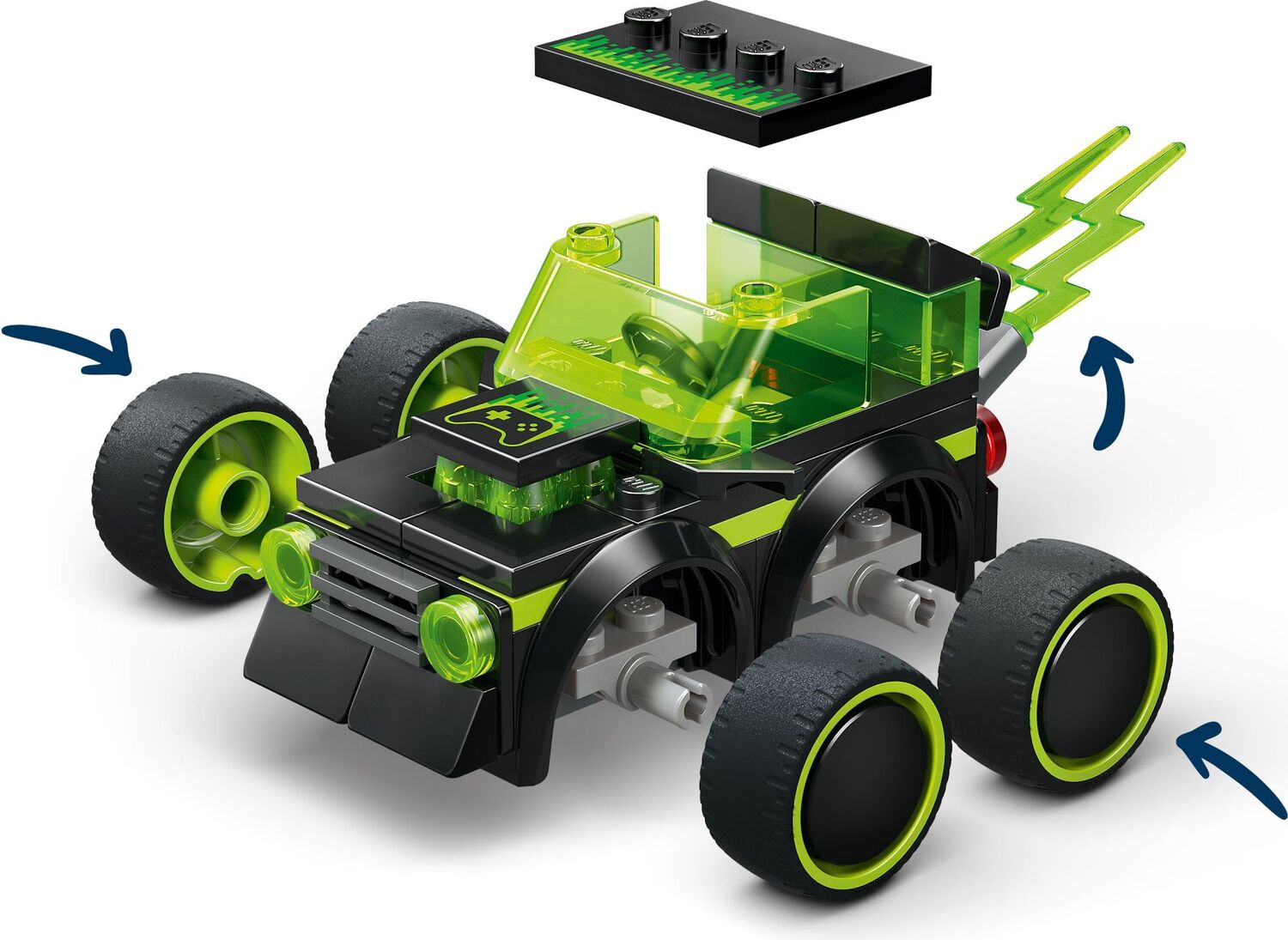LEGO City Brick Rides: Rides – Gaming Race Car