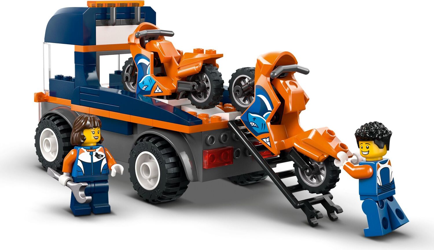 LEGO City Great Vehicles: Motorcycle Transporter