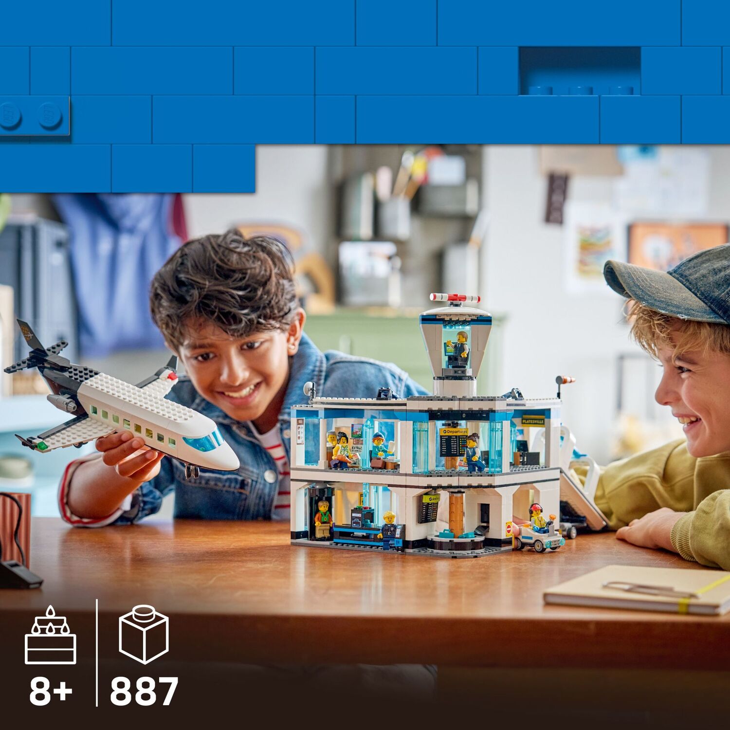 LEGO My City: Airport with Airplane