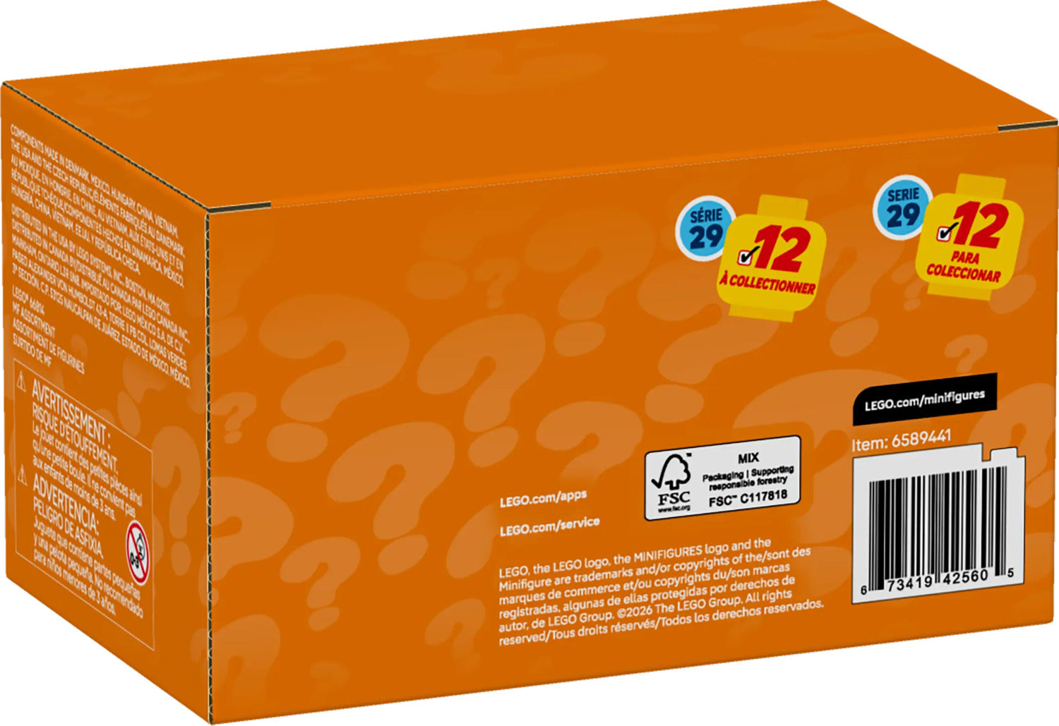 LEGO® Minifigures Series 29 6 Pack