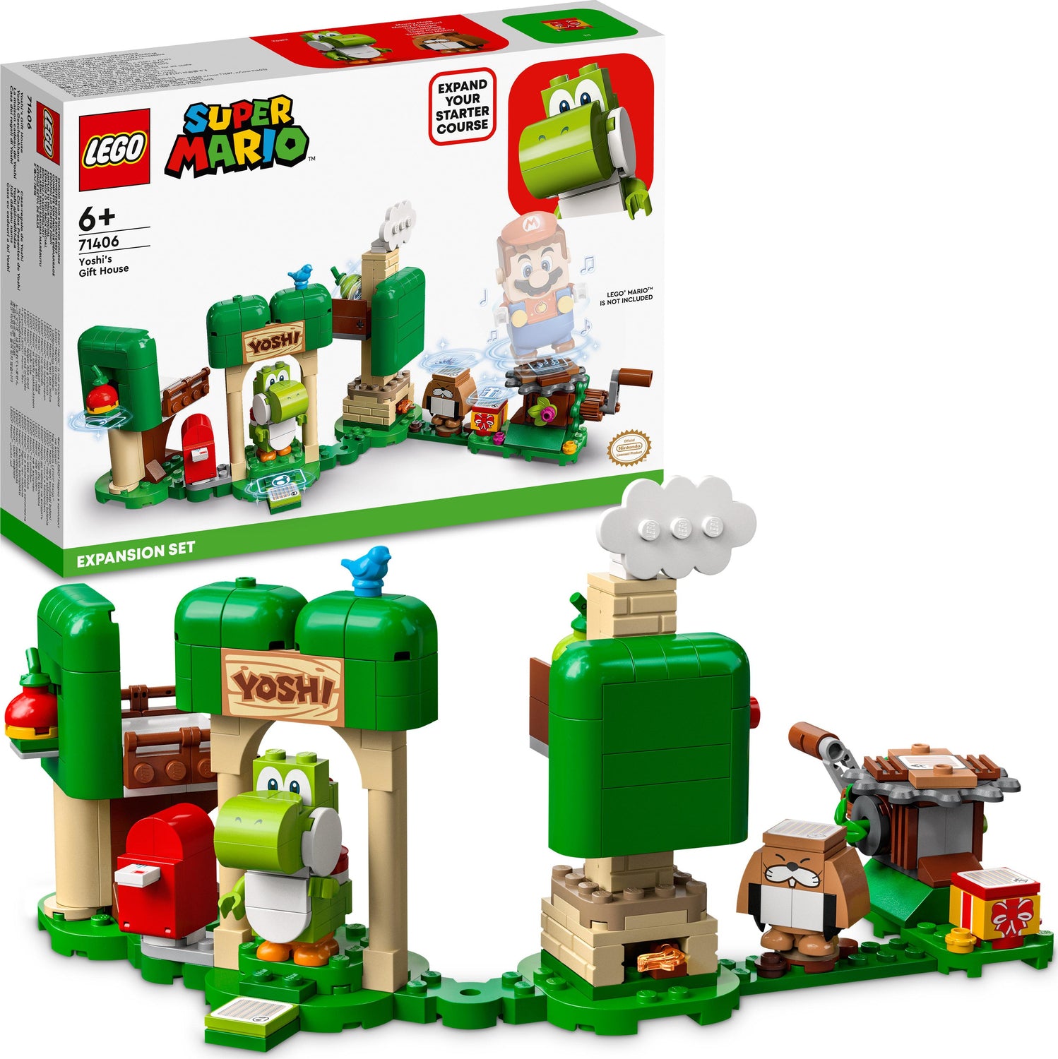 LEGO Super Mario Yoshi's Gift House Exp. Set