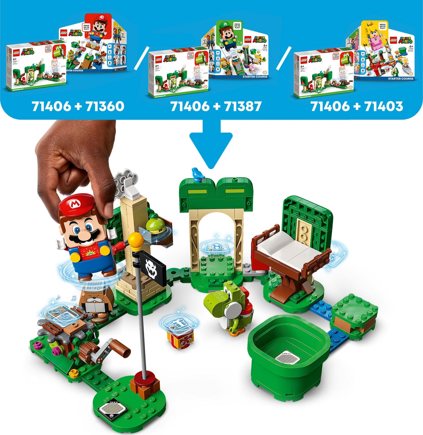 LEGO Super Mario Yoshi's Gift House Exp. Set