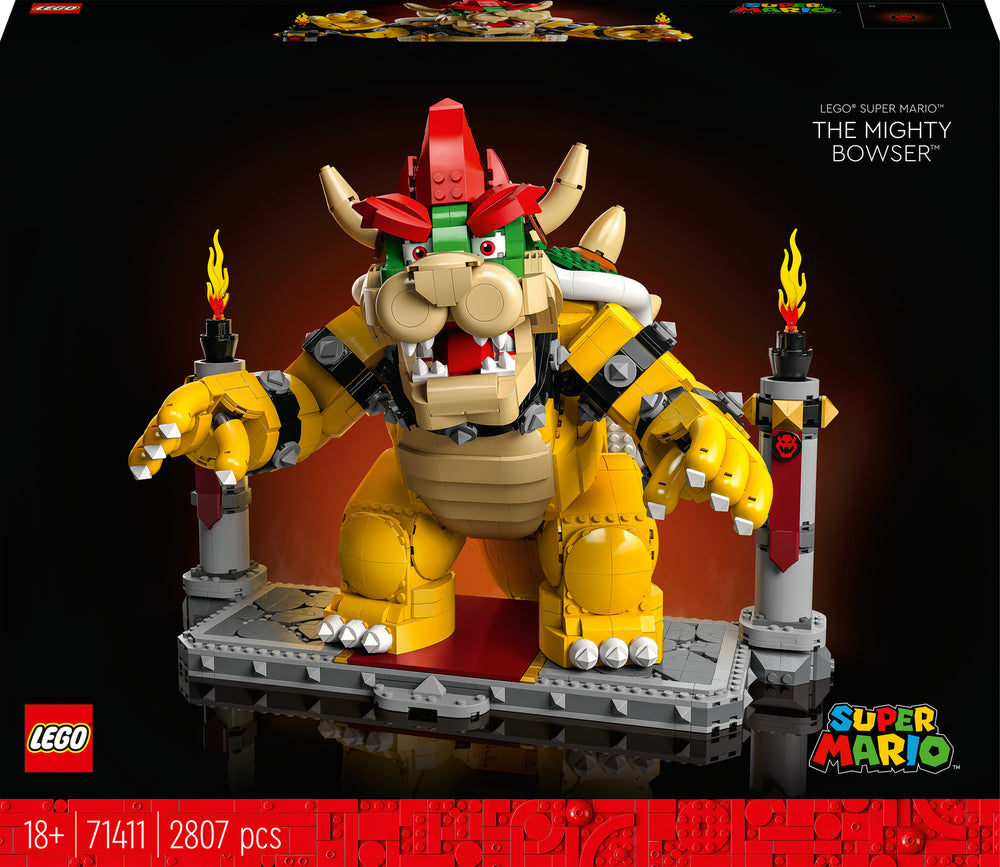 LEGO Super Mario The Mighty Bowser Figure Set