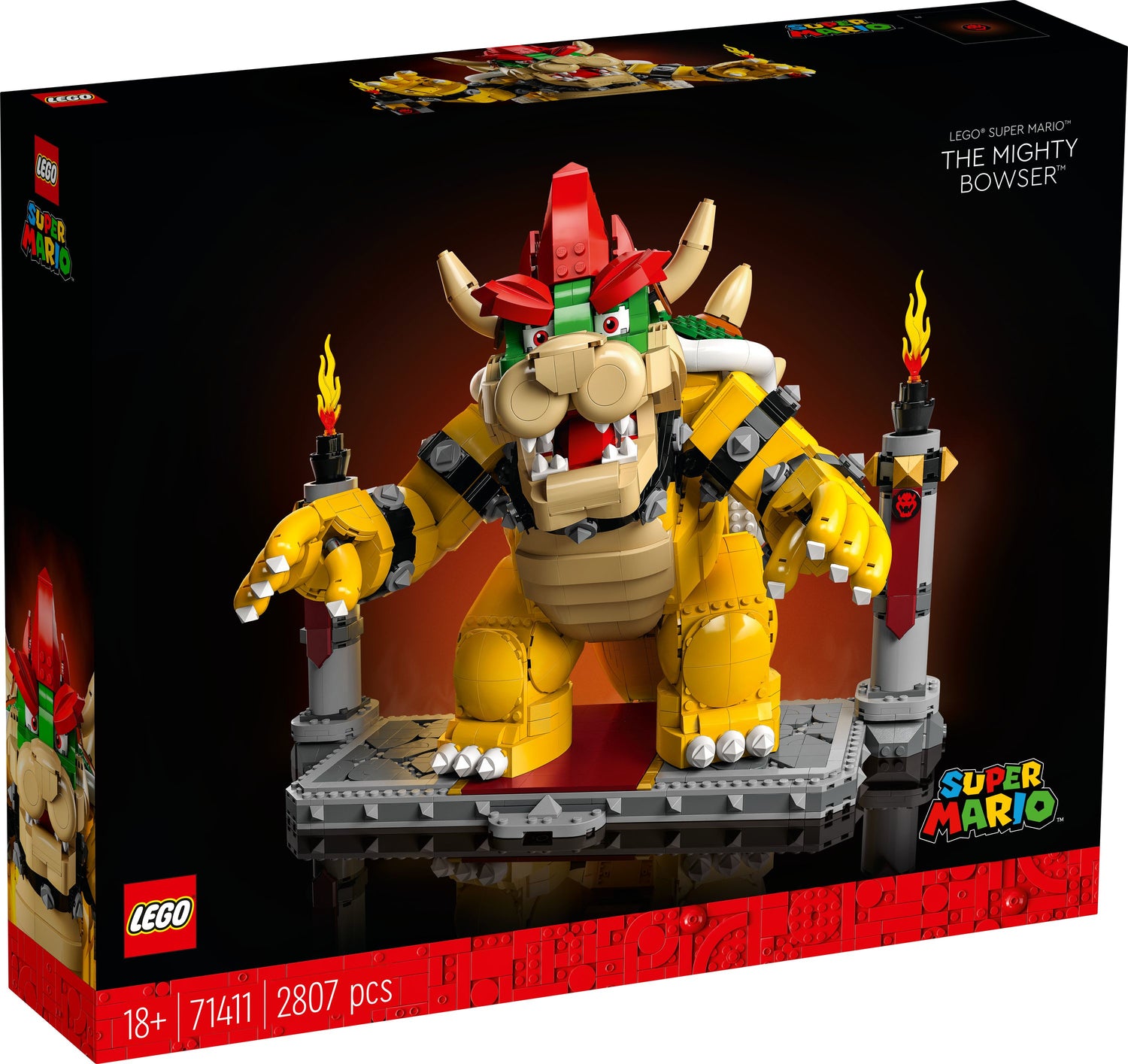 LEGO Super Mario The Mighty Bowser Figure Set