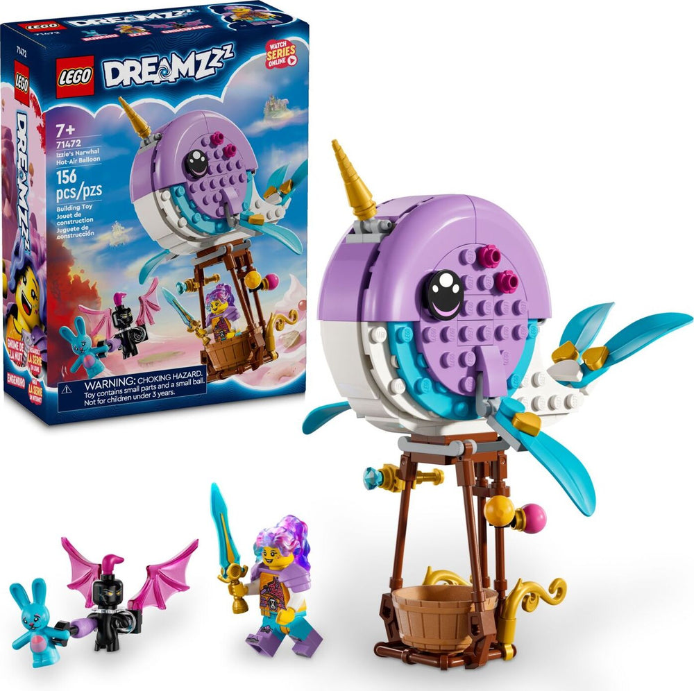 LEGO DREAMZzz: Izzie's Narwhal Hot-Air Balloon