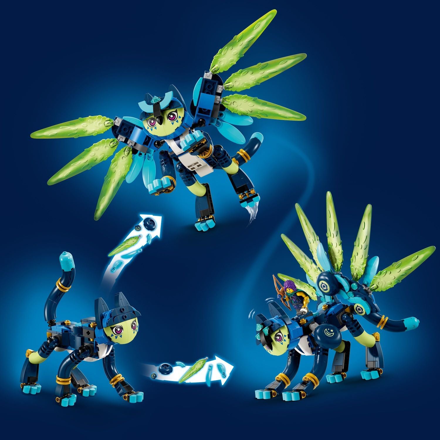 【ffry】 zoe LEGO® DREAMZzz: Zoey and Zian the Cat-Owl 71476 – Awesome